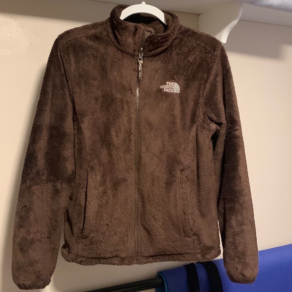 The North Face chocolate brown jacket. - Picture 1 of 5
